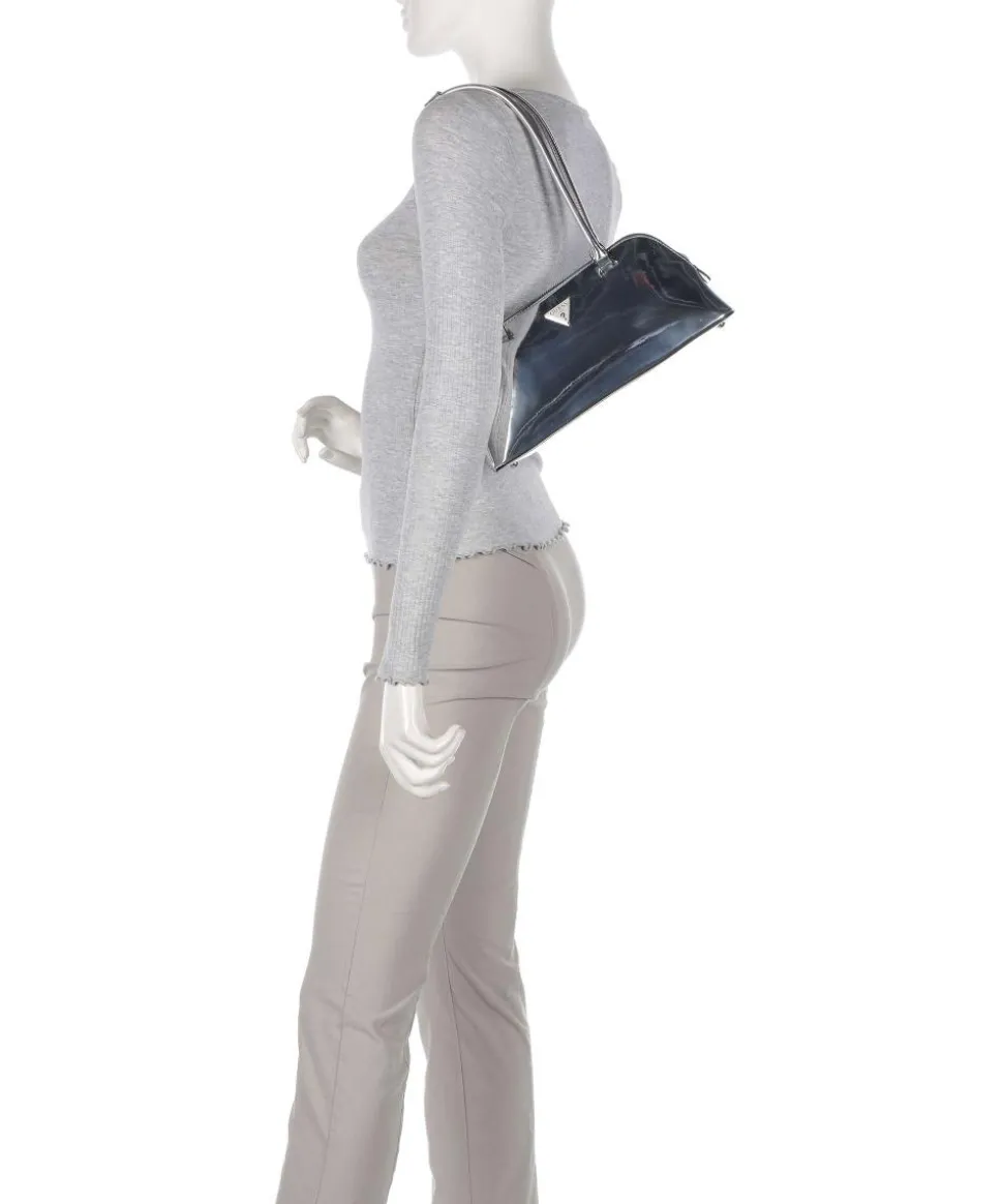 Arnela Mirror Schultertasche Lederimitat silber