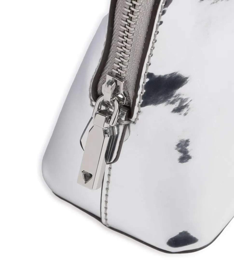 Arnela Mirror Schultertasche Lederimitat silber