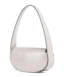 Arnela Schultertasche Lederimitat elfenbein