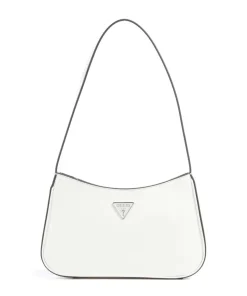 Arnela Schultertasche Lederimitat weiß