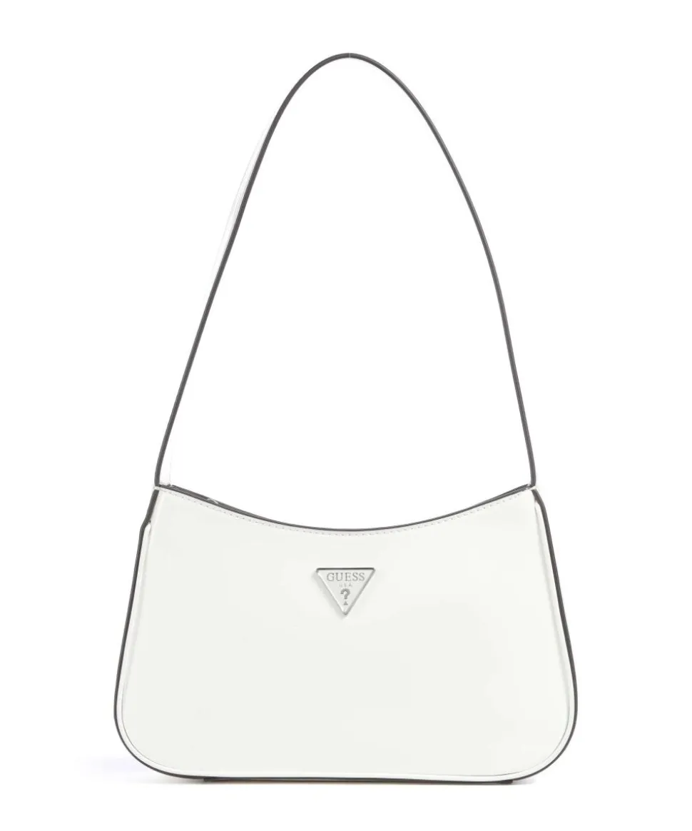 Arnela Schultertasche Lederimitat weiß