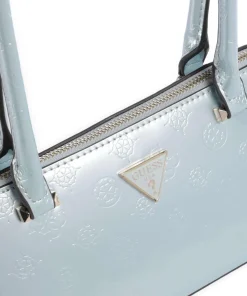 Arnela Schultertasche Lederimitat hellblau