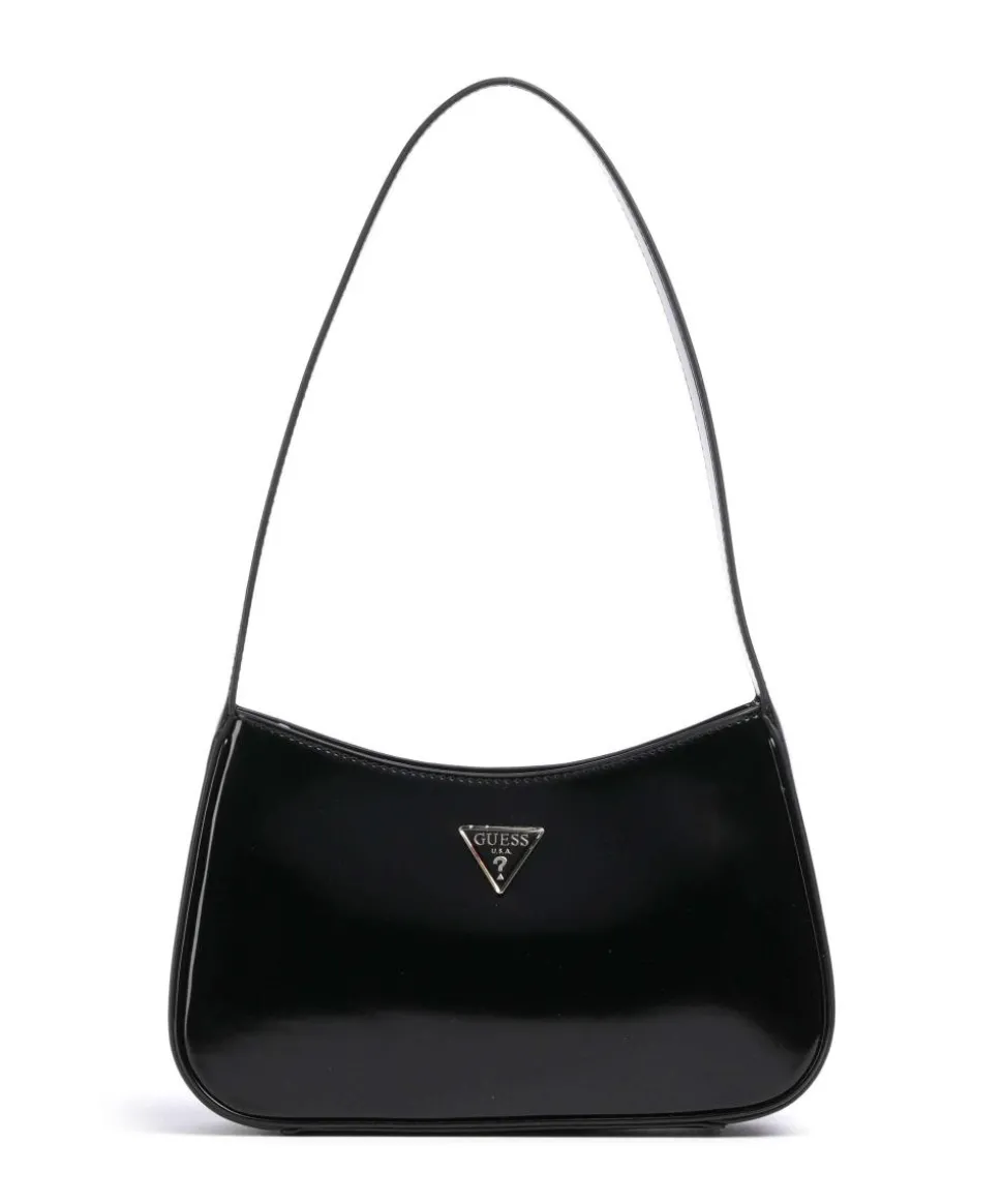 Arnela Schultertasche Lederimitat schwarz