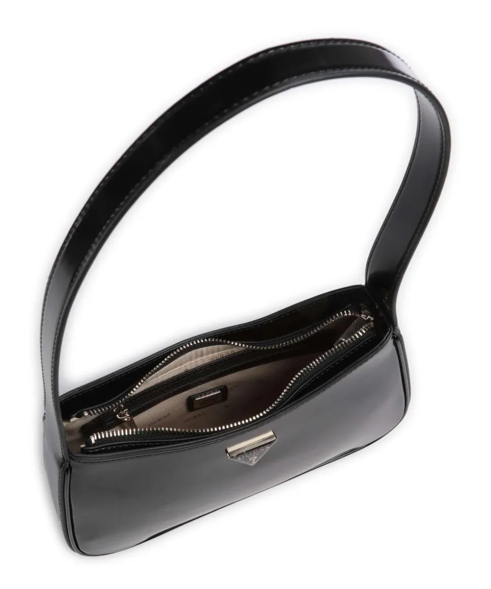 Arnela Schultertasche Lederimitat schwarz