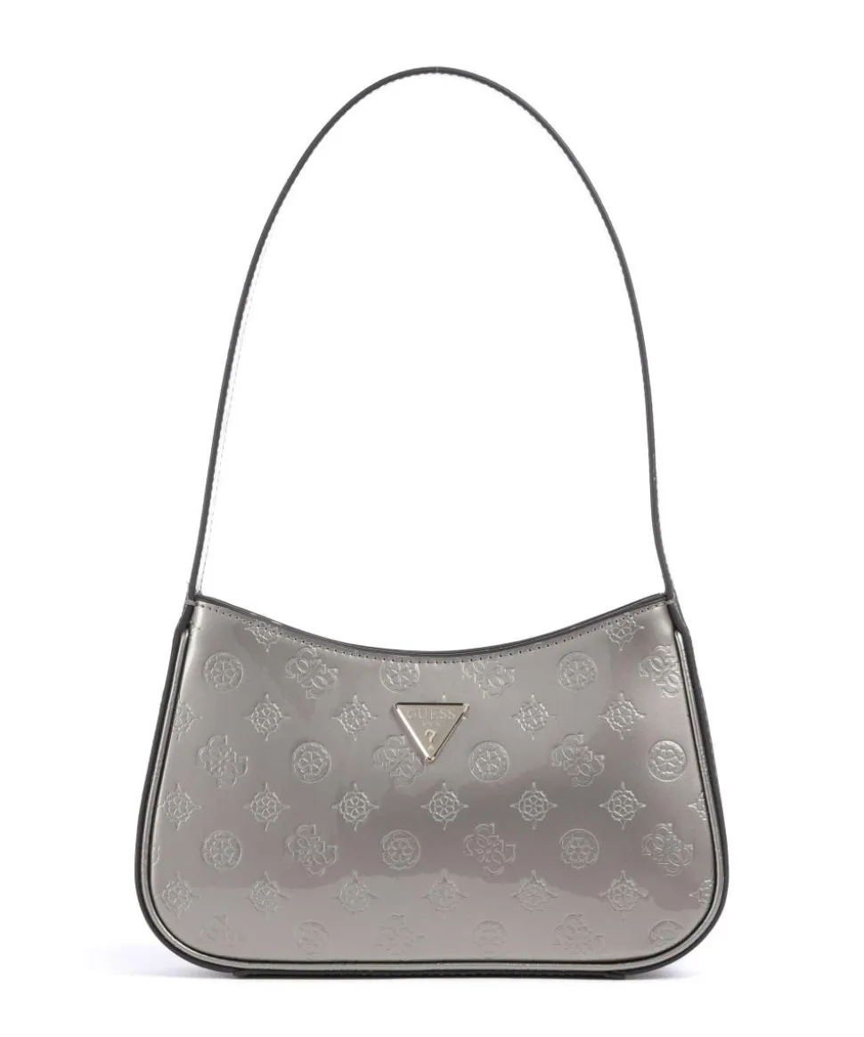 Arnela Schultertasche Lederimitat platin