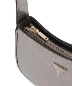 Arnela Schultertasche Lederimitat platin