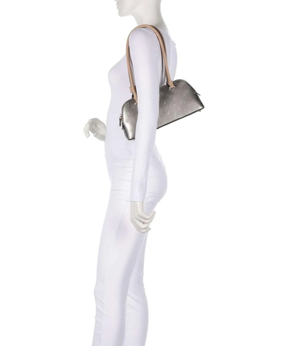 Arnela Schultertasche Lederimitat platin