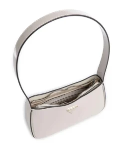 Arnela Schultertasche Lederimitat creme