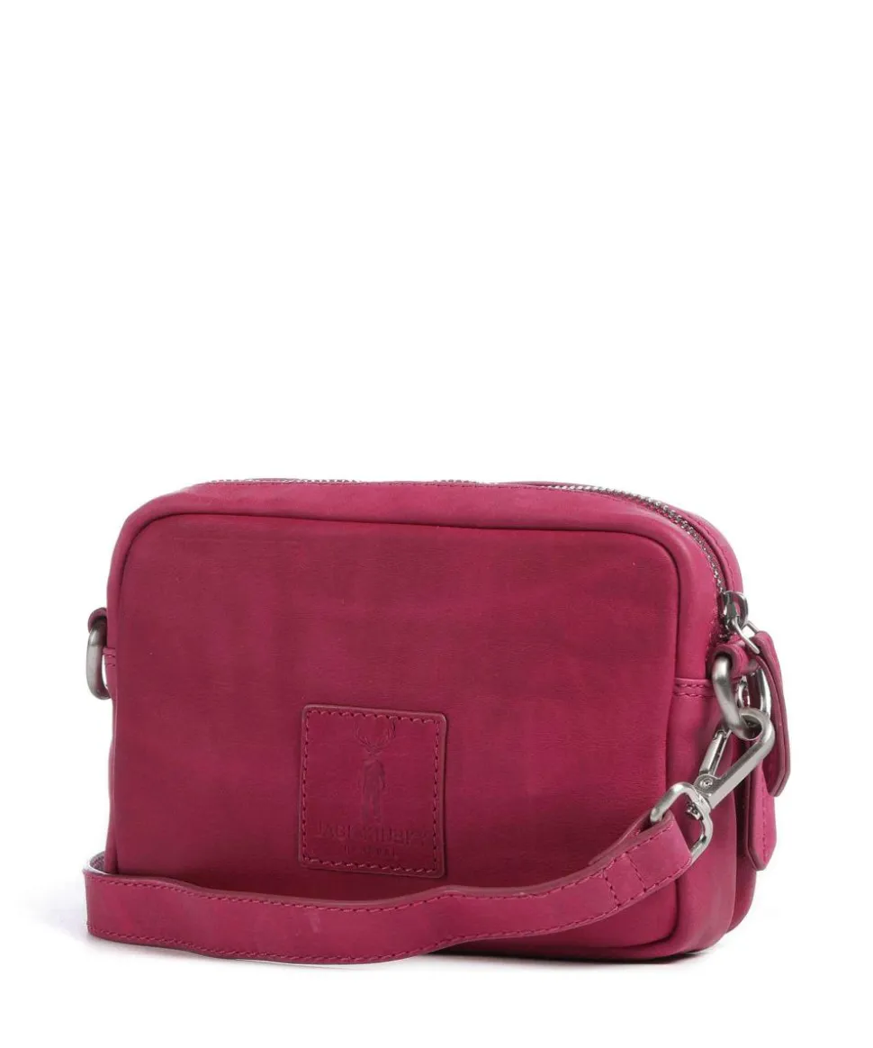 Aruba 1 Umhängetasche fein genarbtes Leder pink