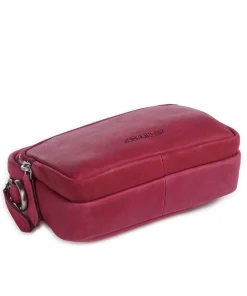 Aruba 1 Umhängetasche fein genarbtes Leder pink