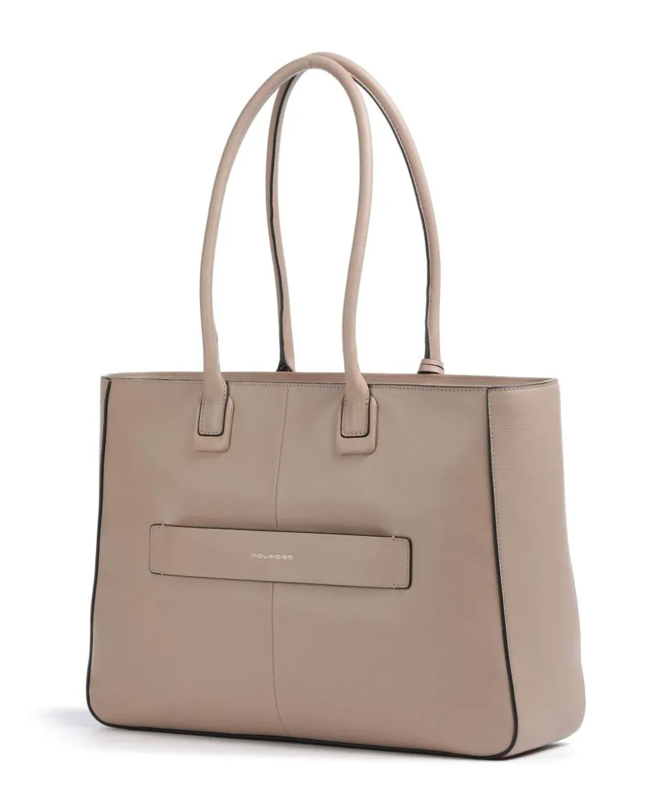 Ashley Shopper 15″ fein genarbtes Rindsleder altrosa