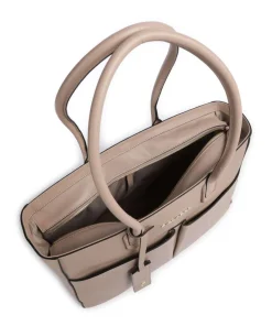 Ashley Shopper 15″ fein genarbtes Rindsleder altrosa