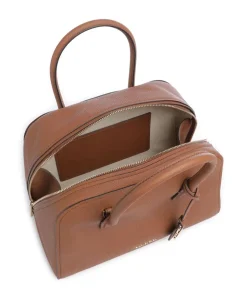 Ashton Medium Handtasche genarbtes Rindsleder braun