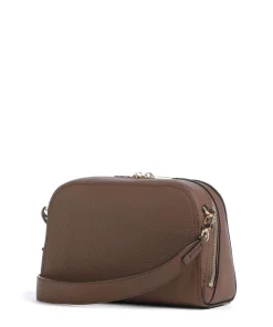 Ashton Small Umhängetasche genarbtes Rindsleder braun