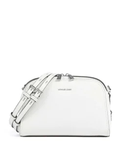 Ashton Small Umhängetasche genarbtes Rindsleder weiß