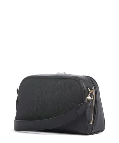 Ashton Small Umhängetasche genarbtes Rindsleder schwarz