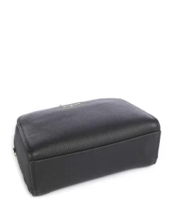 Ashton Small Umhängetasche genarbtes Rindsleder schwarz