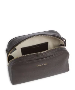 Ashton Small Umhängetasche genarbtes Rindsleder dunkelbraun