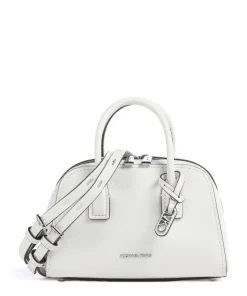 Ashton Umhängetasche genarbtes Rindsleder weiß