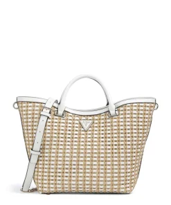 Atalia Handtasche Polypropylen natur/weiß