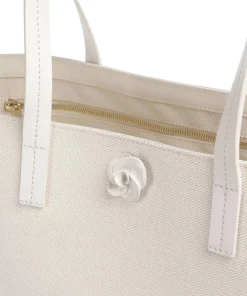 Audos Shopper Baumwolle creme