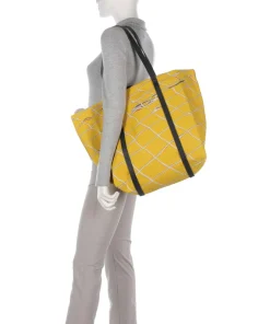 Aurora Canvas Shopper Baumwolle gelb