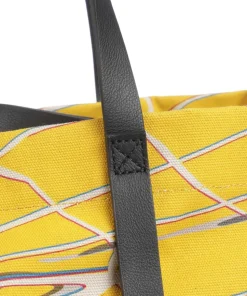 Aurora Canvas Shopper Baumwolle gelb