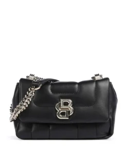 B Icon S Schultertasche Lederimitat schwarz