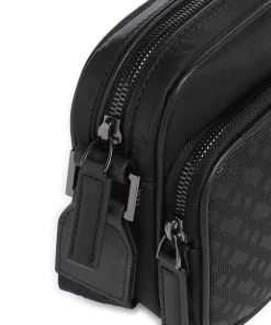 B Icon Umhängetasche Nylon schwarz