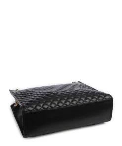 BACCENT Shopper Lederimitat schwarz