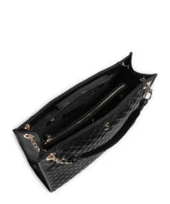 BACCENT Shopper Lederimitat schwarz