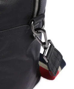 Bague M Shopper fein genarbtes Rindsleder dunkelblau