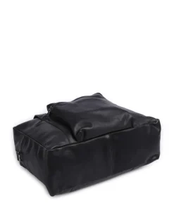 Bague M Shopper fein genarbtes Rindsleder dunkelblau