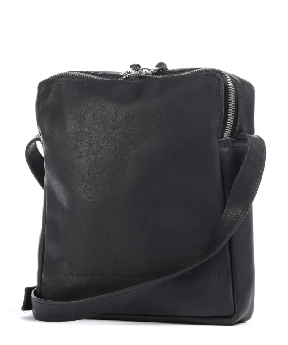 Bague M Umhängetasche weiches Rindsleder dunkelblau