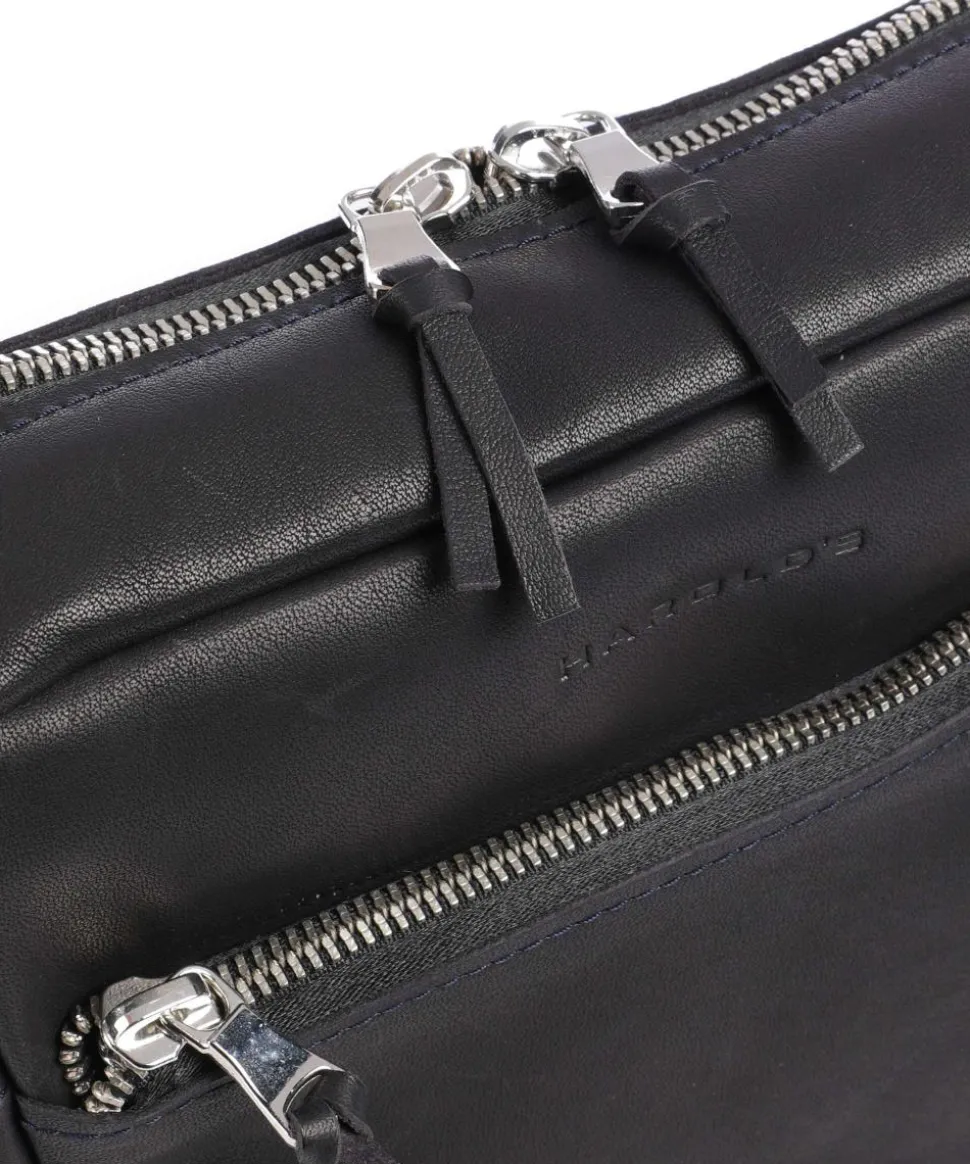 Bague M Umhängetasche weiches Rindsleder dunkelblau