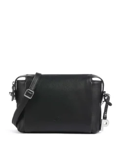 Bali Umhängetasche weiches Rindsleder schwarz