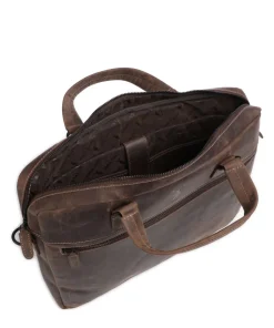 Baltimore 8 Aktentasche 14″ Leder dunkelbraun