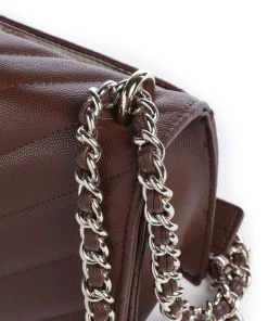 BAMARA Schultertasche Lederimitat braun