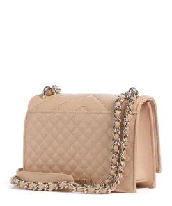 BAMARA Schultertasche Lederimitat beige