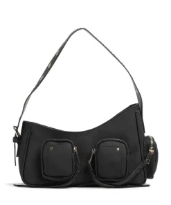 Bamboo Jennifer Schultertasche Lederimitat schwarz