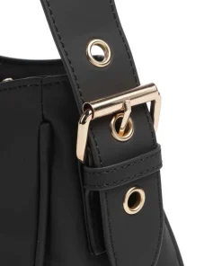 Bamboo Jennifer Schultertasche Lederimitat schwarz