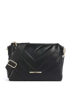 Barbara Cozy Umhängetasche Lederimitat schwarz
