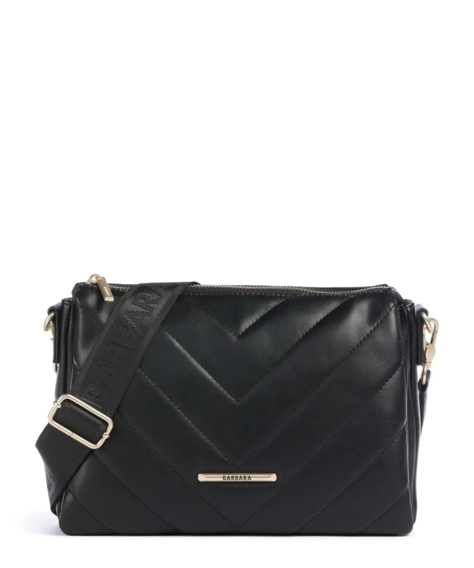 Barbara Cozy Umhängetasche Lederimitat schwarz