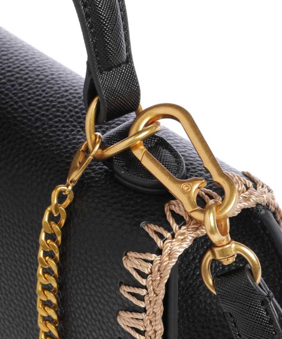 BARCLAY Handtasche Lederimitat schwarz