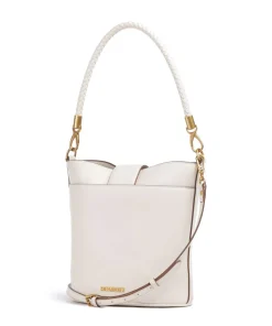 BARRIE Bucket bag Lederimitat elfenbein