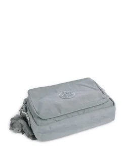 Basic Abanu M Umhängetasche recyceltes Polyamid blaugrau