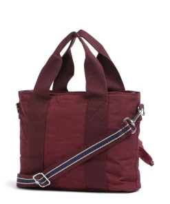 Basic Minta M Handtasche recyceltes Polyamid wein