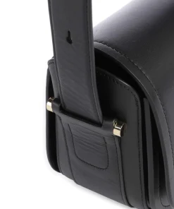 Bathurst Mews Umhängetasche fein genarbtes Rindsleder schwarz