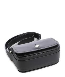 Bathurst Mews Umhängetasche fein genarbtes Rindsleder schwarz