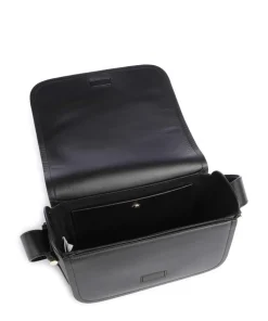 Bathurst Mews Umhängetasche fein genarbtes Rindsleder schwarz